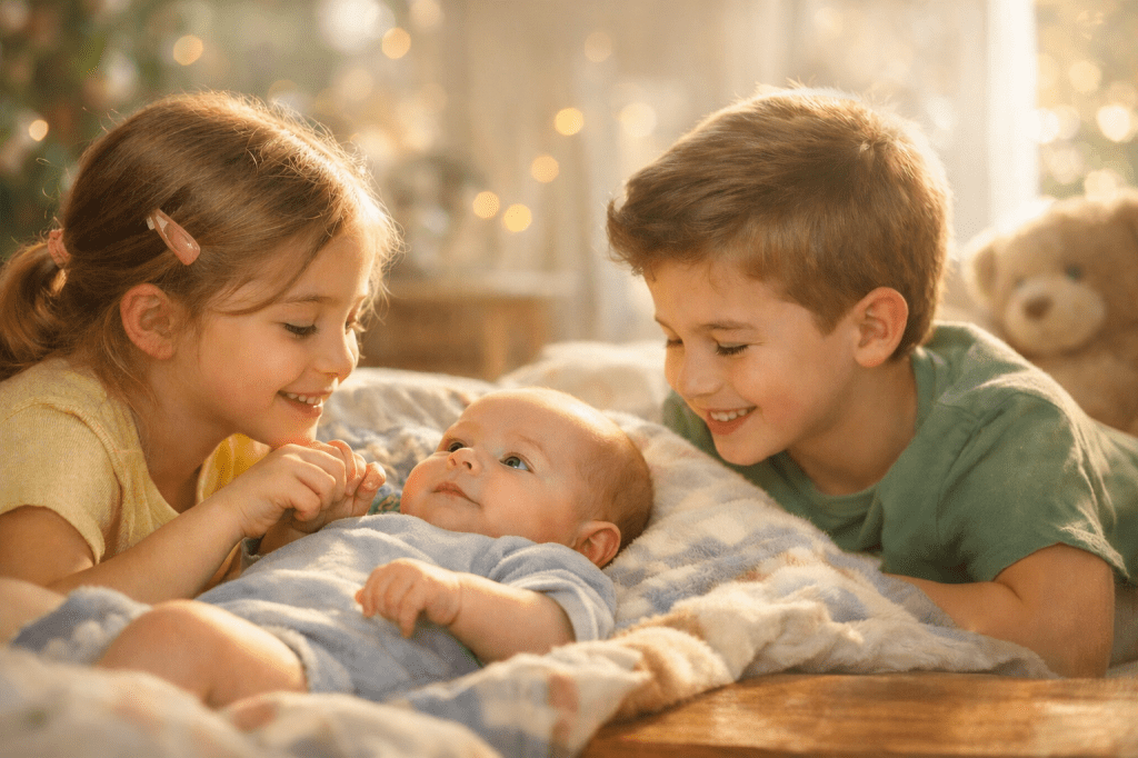 Όταν τα μεγάλα παιδιά προστατεύουν το&nbsp;μωρό